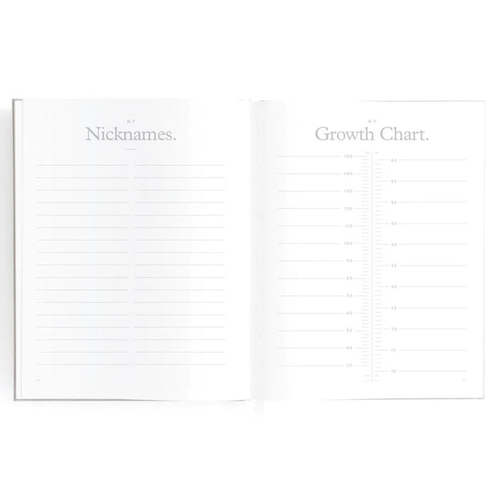 Fox & Fallow Baby Record Book - Biscuit