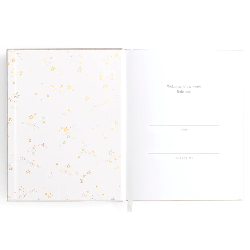 Fox & Fallow Baby Record Book - Biscuit