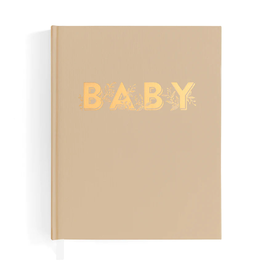 Fox & Fallow Baby Record Book - Biscuit