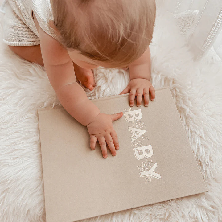 Fox & Fallow Baby Record Book - Biscuit