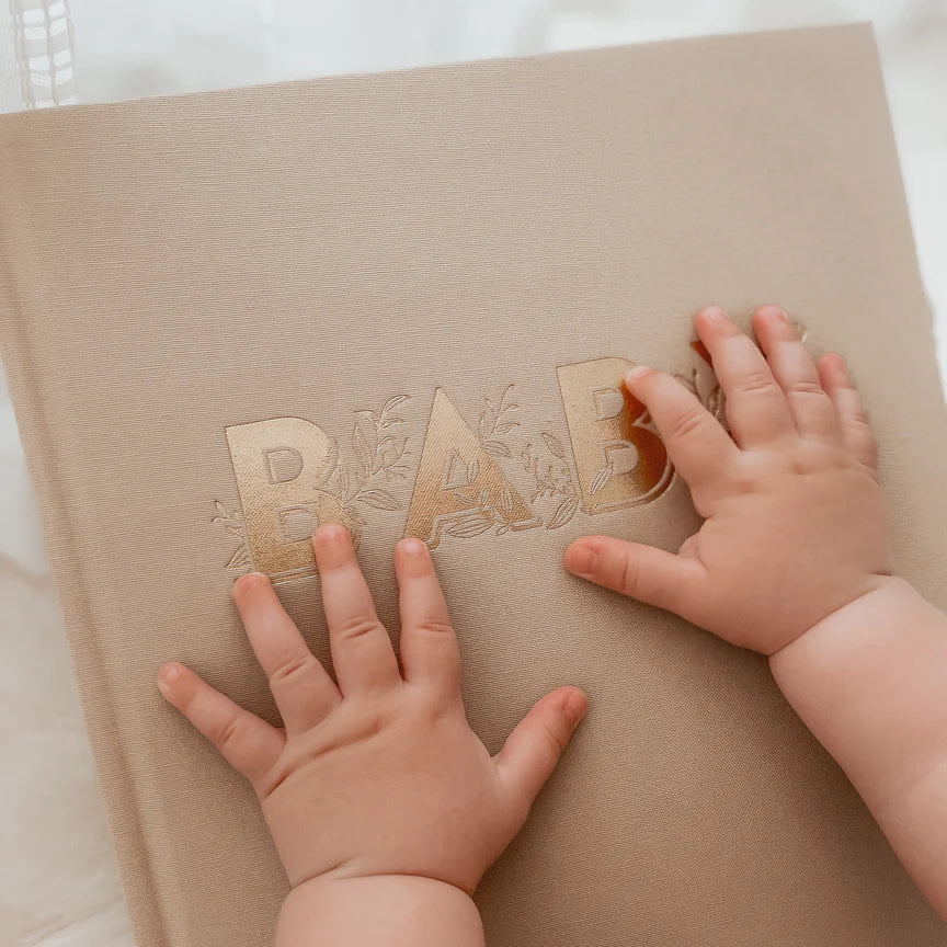 Fox & Fallow Baby Record Book - Biscuit