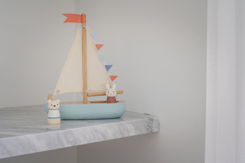 Tender Leaf Toys Sailaway Boat