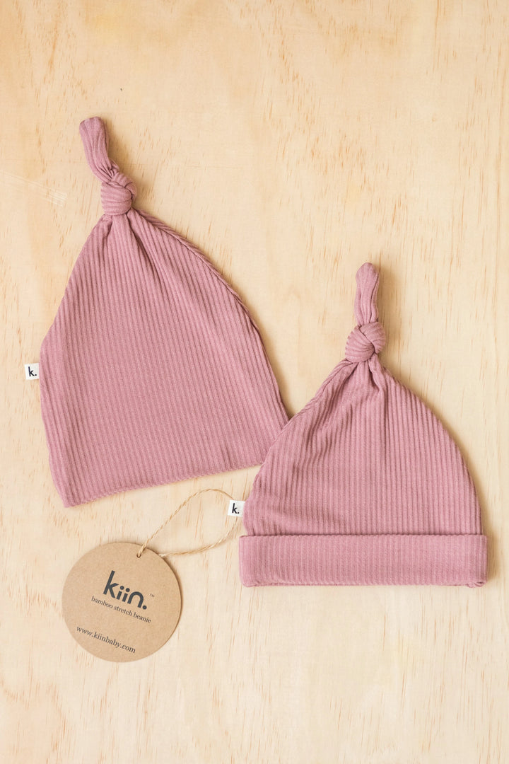 Kiin Organic Bamboo Stretch Knotted Beanie