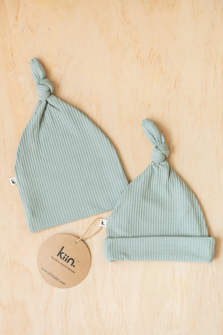 Kiin Organic Bamboo Stretch Knotted Beanie