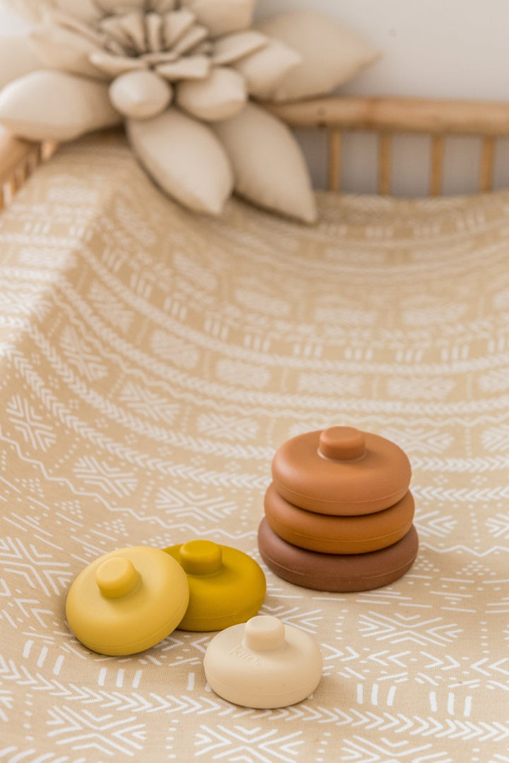 Kiin Silicone Round Stacking Tower Toy