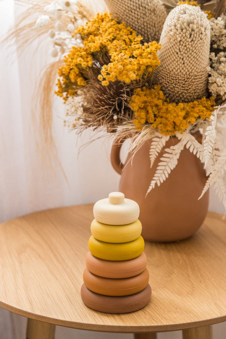 Kiin Silicone Round Stacking Tower Toy