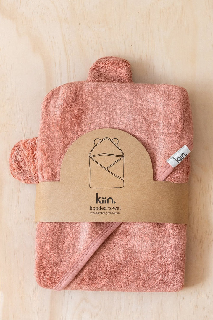 Kiin Bamboo Cotton Hooded Towel