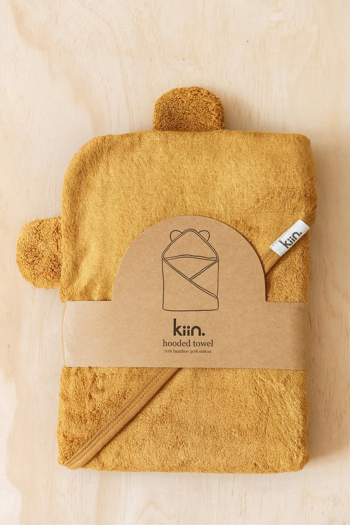 Kiin Bamboo Cotton Hooded Towel