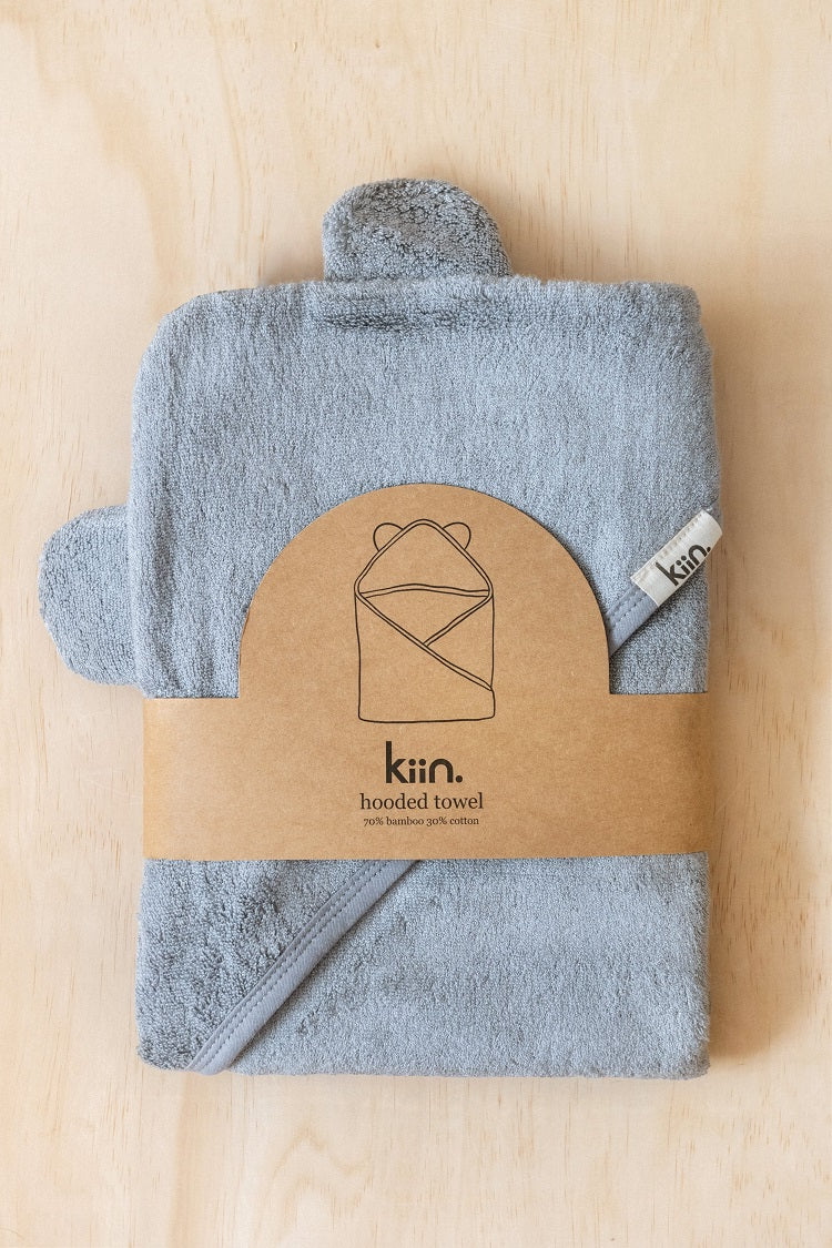 Kiin Bamboo Cotton Hooded Towel