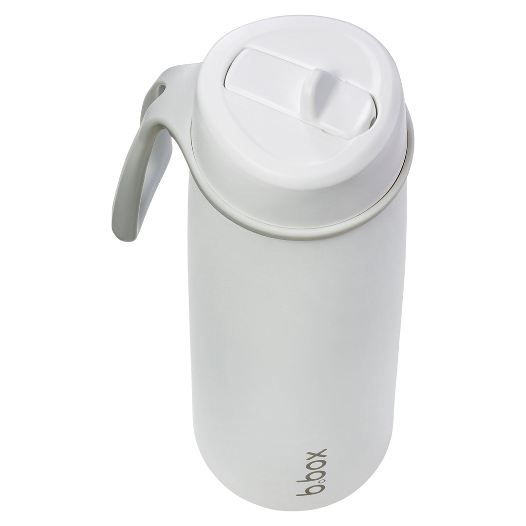 b.box Insulated Flip Top Drink Bottle 690ml - White