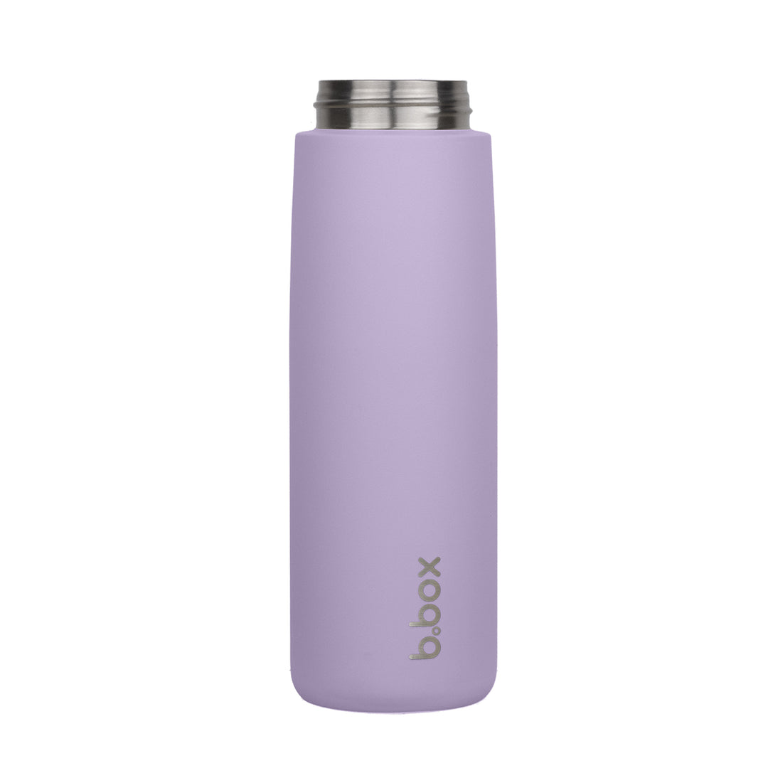 b.box Insulated Flip Top Drink Bottle 690ml - Lilac Love