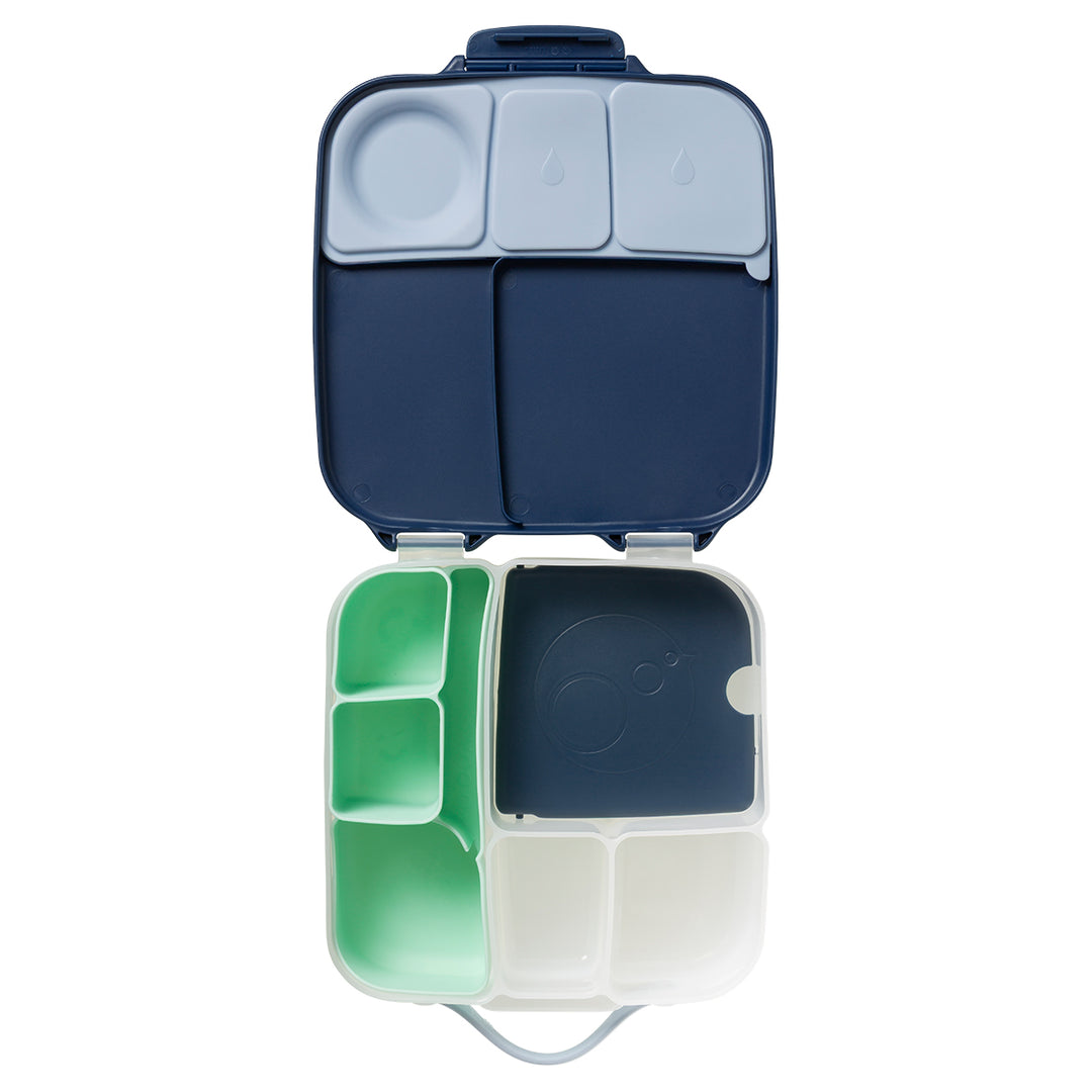 b.box Silicone Lunchbox Bento Tray - Forest