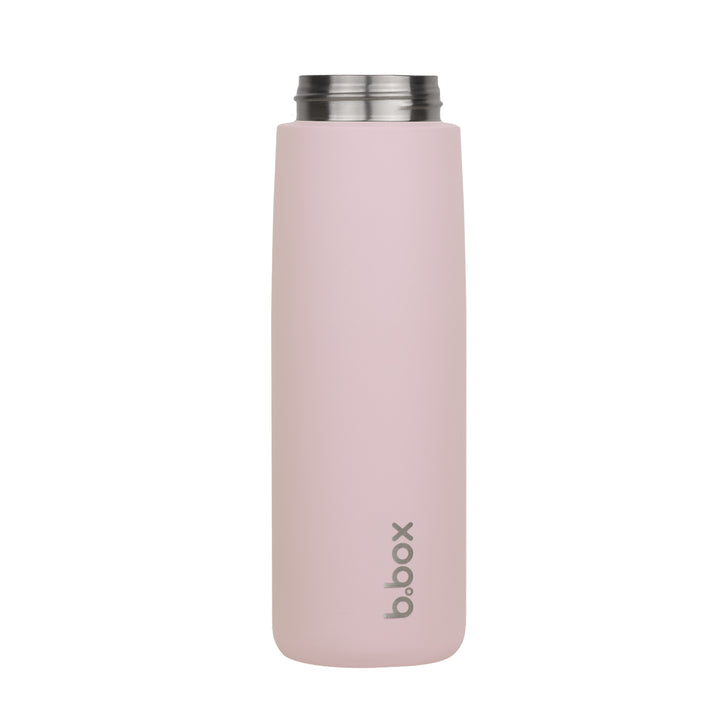 b.box Insulated Flip Top Drink Bottle 690ml -  Pink Paradise