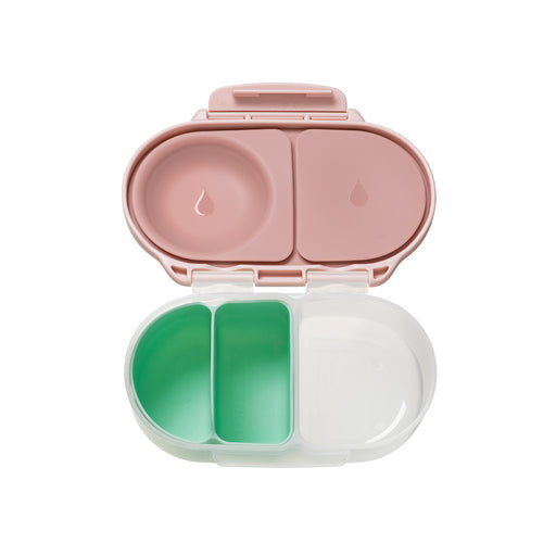 b.box Silicone Snackbox Bento Buddy - Forest