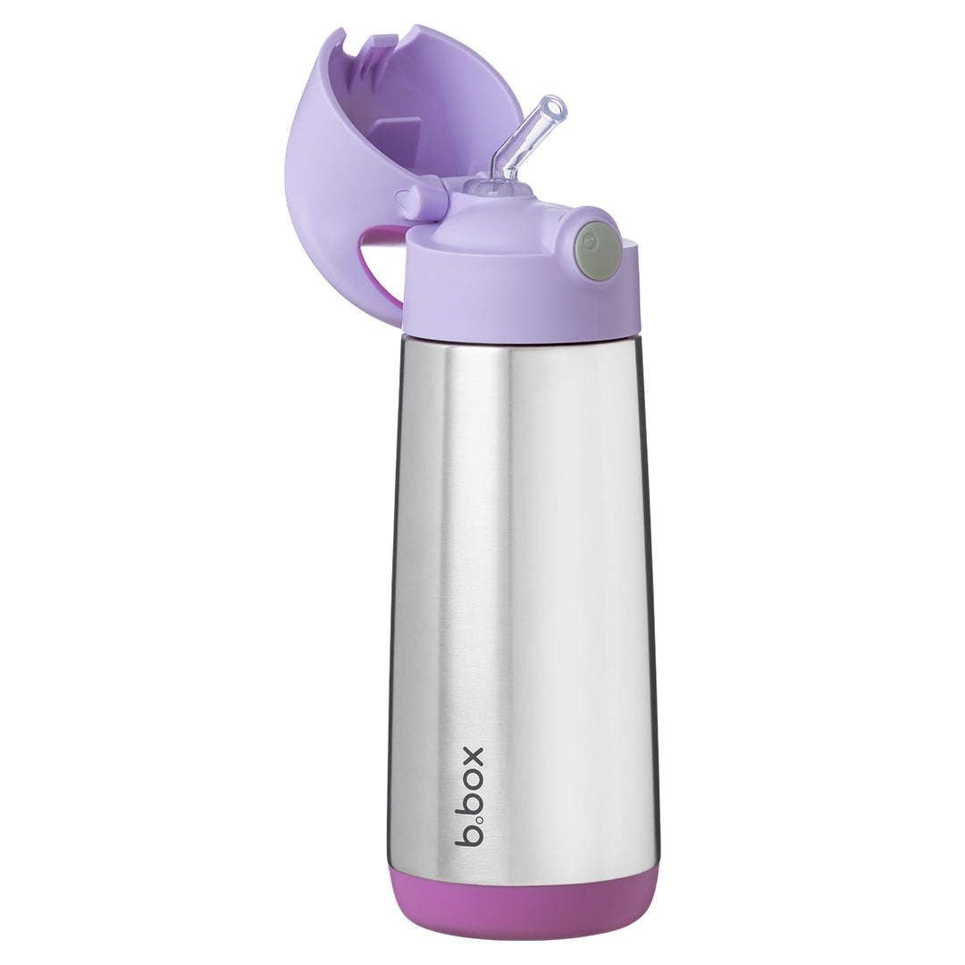 bbox Insulated Drink Bottle Sipper Lid 500ml - Sugar Plum