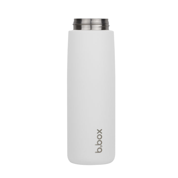 b.box Insulated Flip Top Drink Bottle 690ml - White