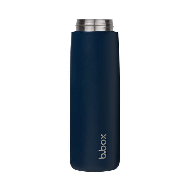 b.box Insulated Flip Top Drink Bottle 690ml - Midnight