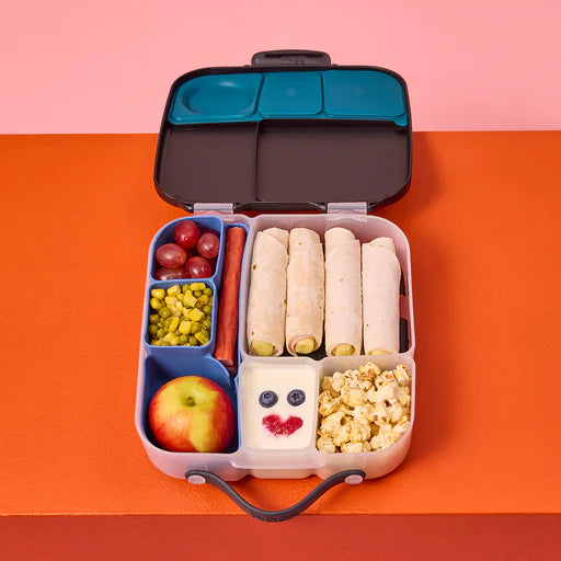 b.box Silicone Lunchbox Bento Tray - Ocean