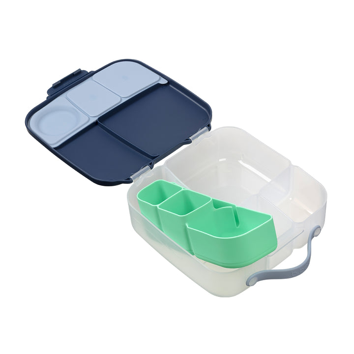 b.box Silicone Lunchbox Bento Tray - Forest