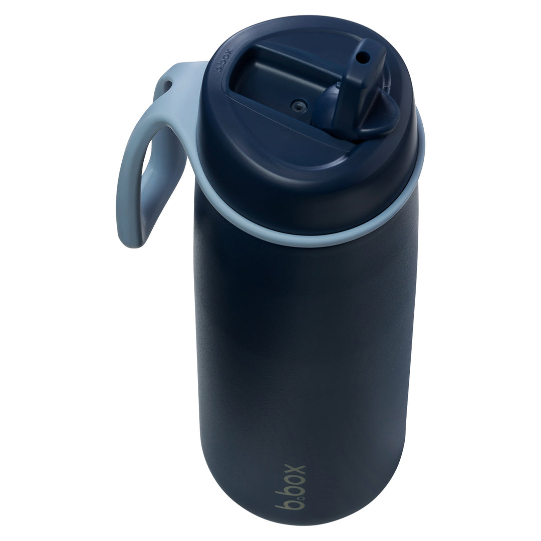 b.box Insulated Flip Top Drink Bottle 690ml - Midnight