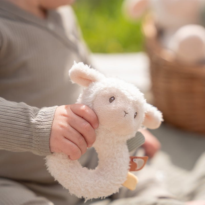 Little Farm Sheep Ring Rattle