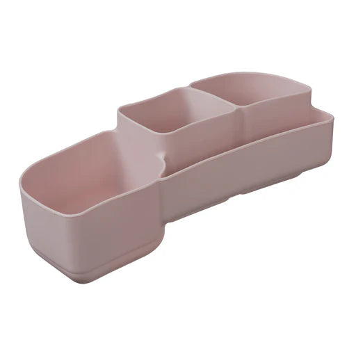 b.box Silicone Lunchbox Bento Tray - Berry