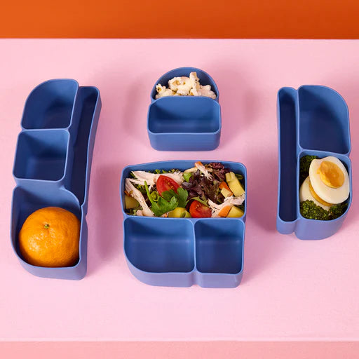 b.box Silicone Snackbox Bento Buddy - Ocean