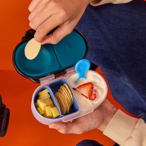 b.box Silicone Snackbox Bento Buddy - Ocean