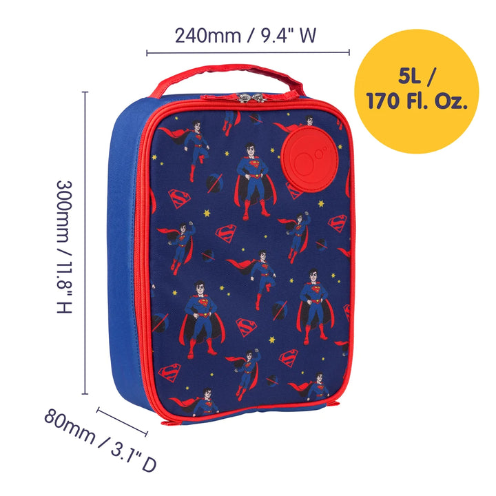 bbox x Superman Flexi Insulated Lunch Bag