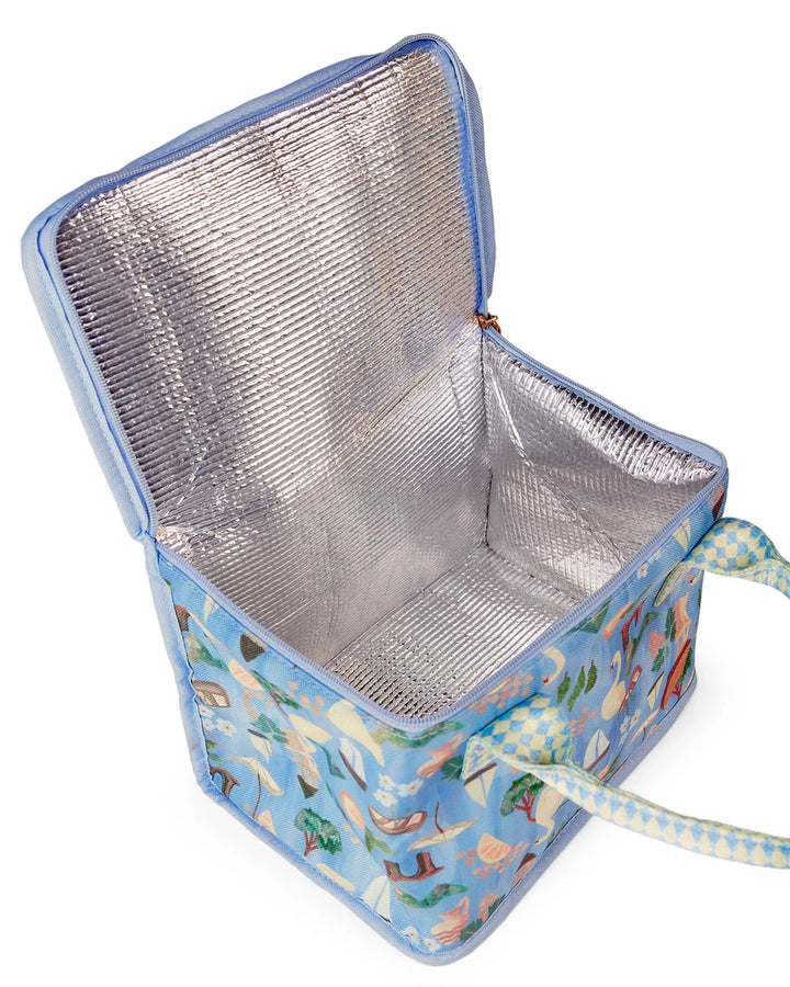 The Somewhere Co Lunch Bag - Swan Lake
