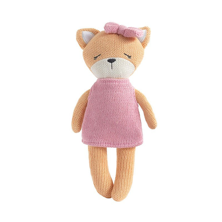 Frankie the Fox Knitted Plush Toy