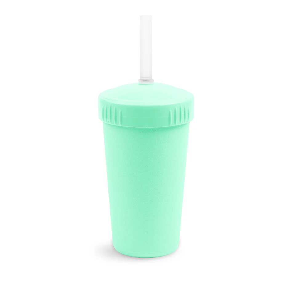 Re-Play Straw Cup with NEW No-Pull-Out Silicone Straw