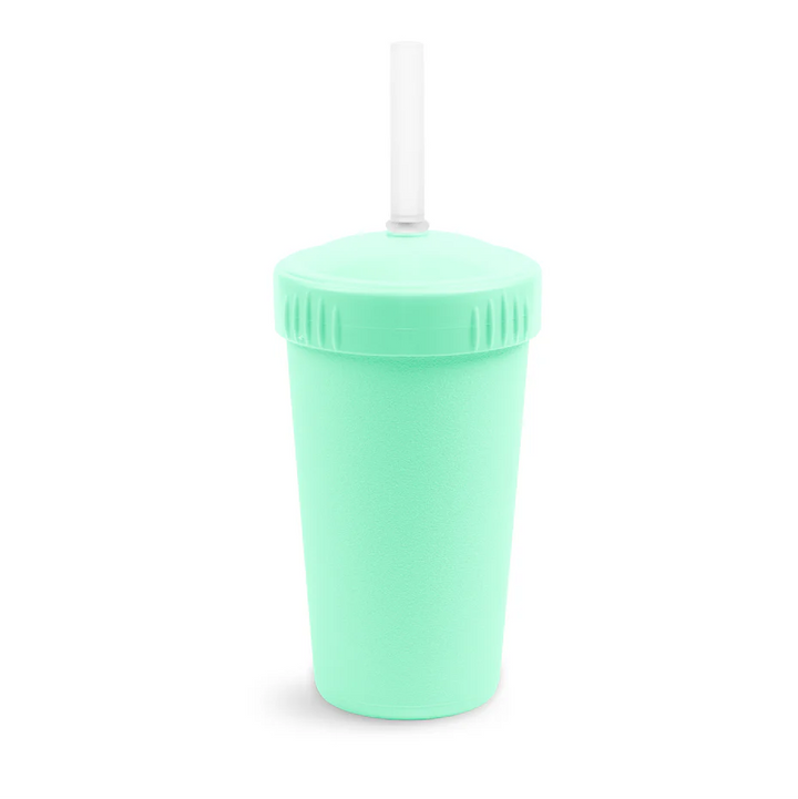 Re-Play Straw Cup with NEW No-Pull-Out Silicone Straw