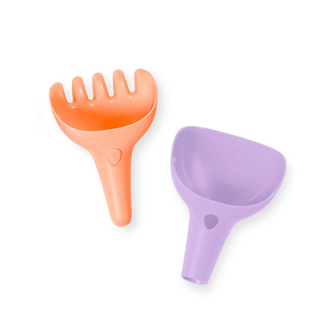 Quut Raki 2 in 1 Rake & Digger - Lavender Peach