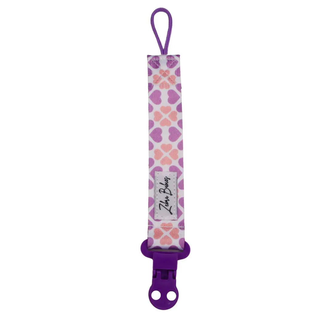 Zebra Babies Flexi Ribbon Dummy Clip