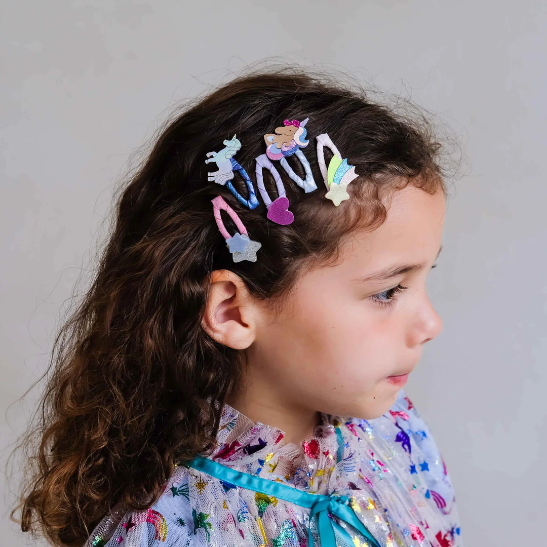 Mimi & Lula Unicornland Hair Clips 5 Pack