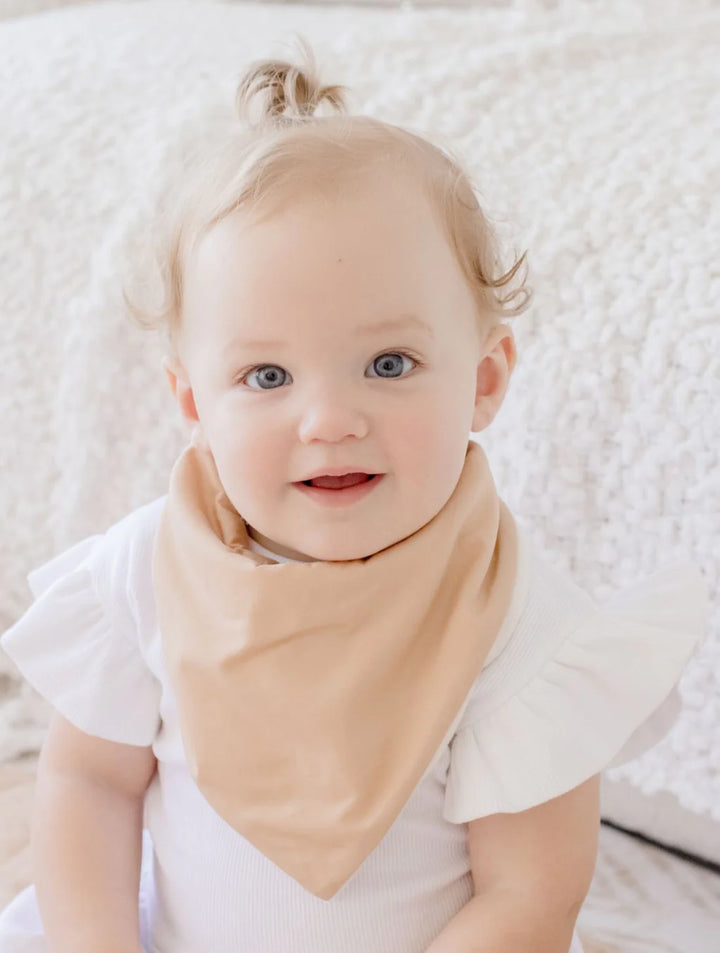 Bambella Bandana Bibs 2 Pack | Bloom & Nude