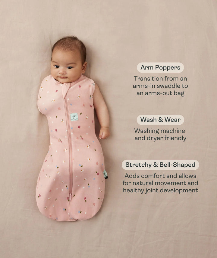 ergoPouch Cocoon Zip Swaddle Bag 0.2 TOG - Willow