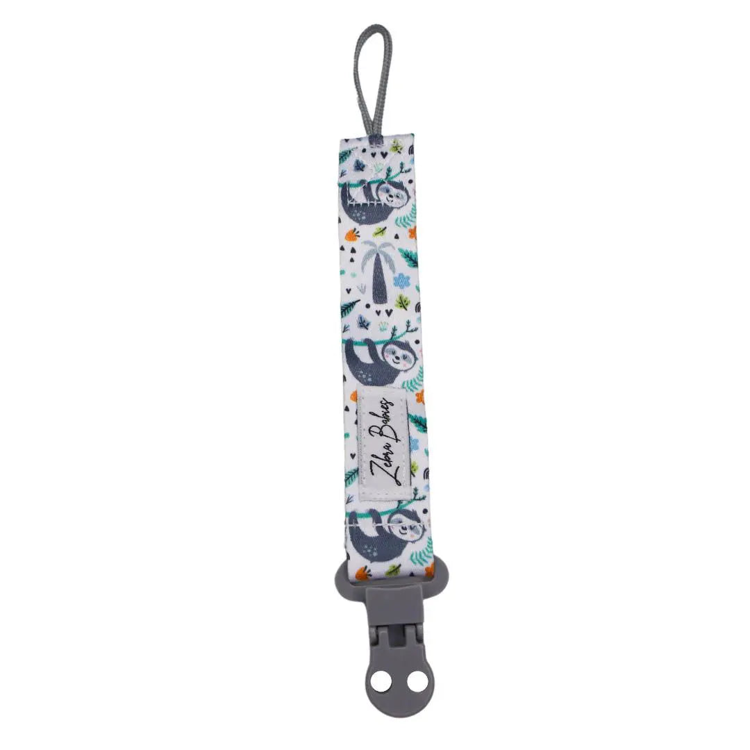 Zebra Babies Flexi Ribbon Dummy Clip