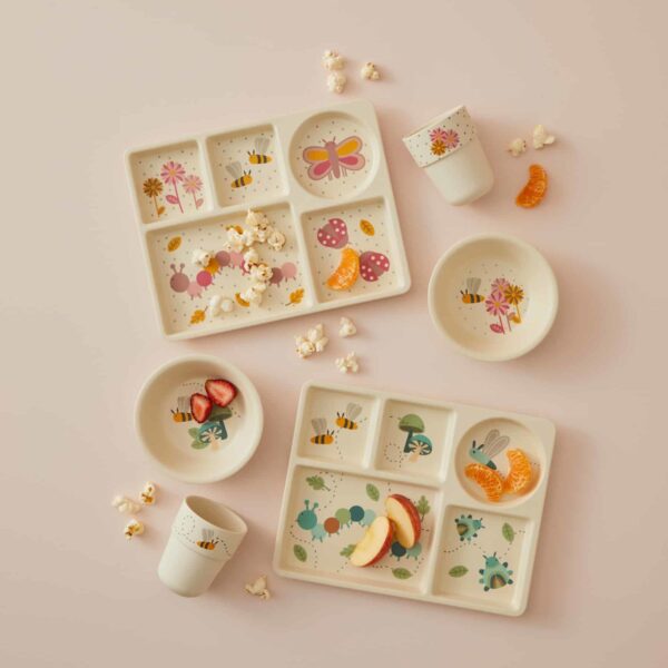 Little Critters Bamboo 3pc Divider Dining Set - Assorted