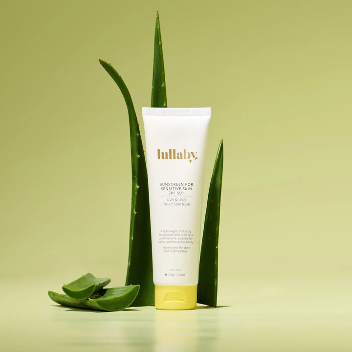 Lullaby SPF50+ Sensitive Skin Sunscreen 140g