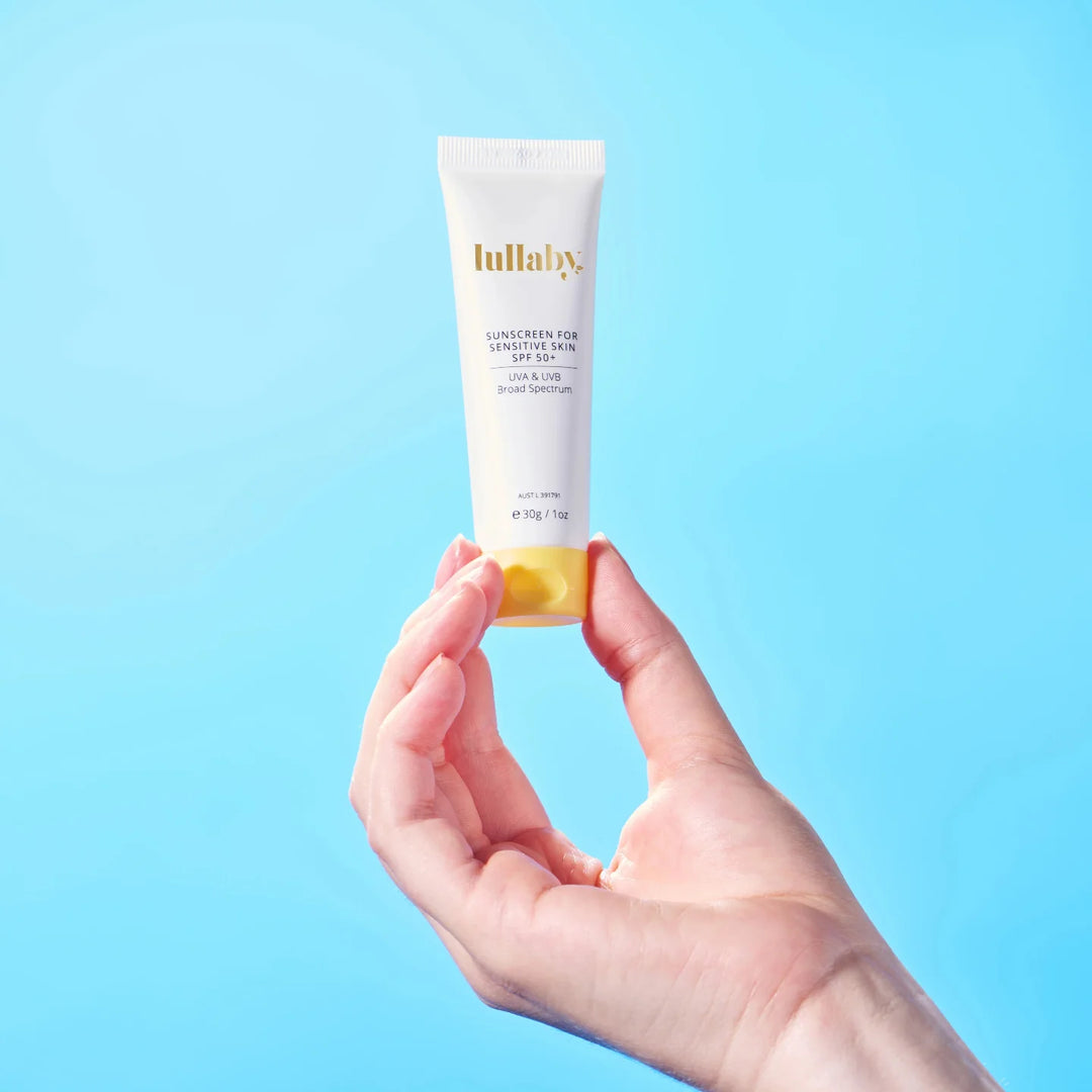 Lullaby SPF50+ Sensitive Skin Sunscreen Travel Size 30g