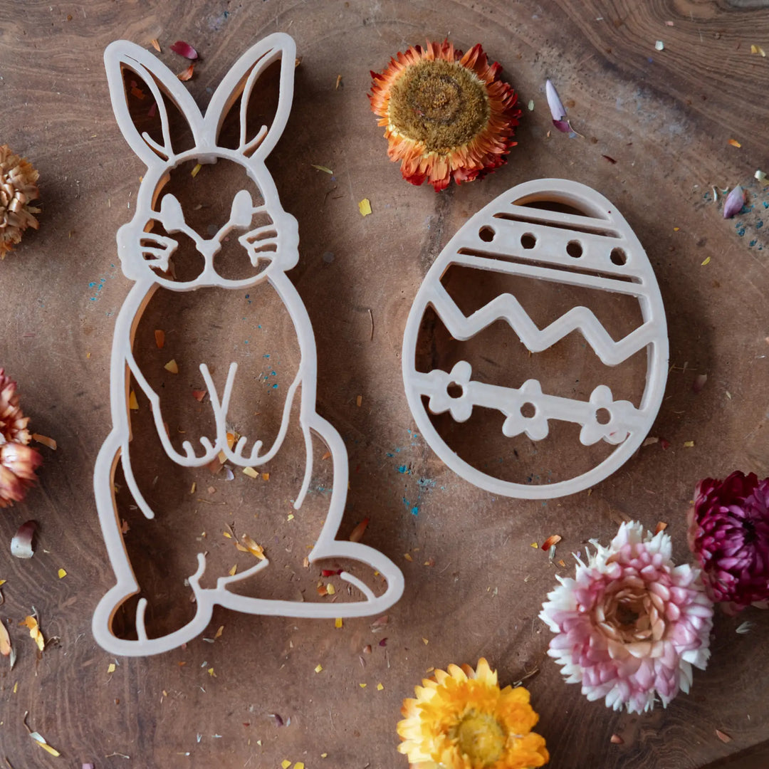 Easter Bunny & Egg Eco Cutter Set