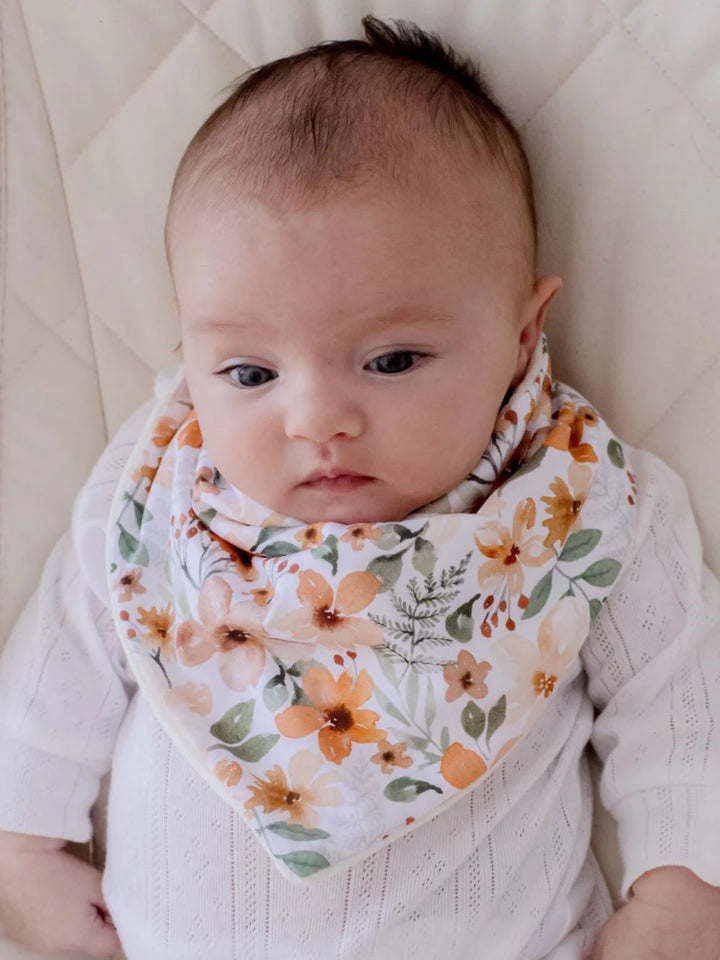 Bambella Bandana Bibs 2 Pack | Bloom & Nude