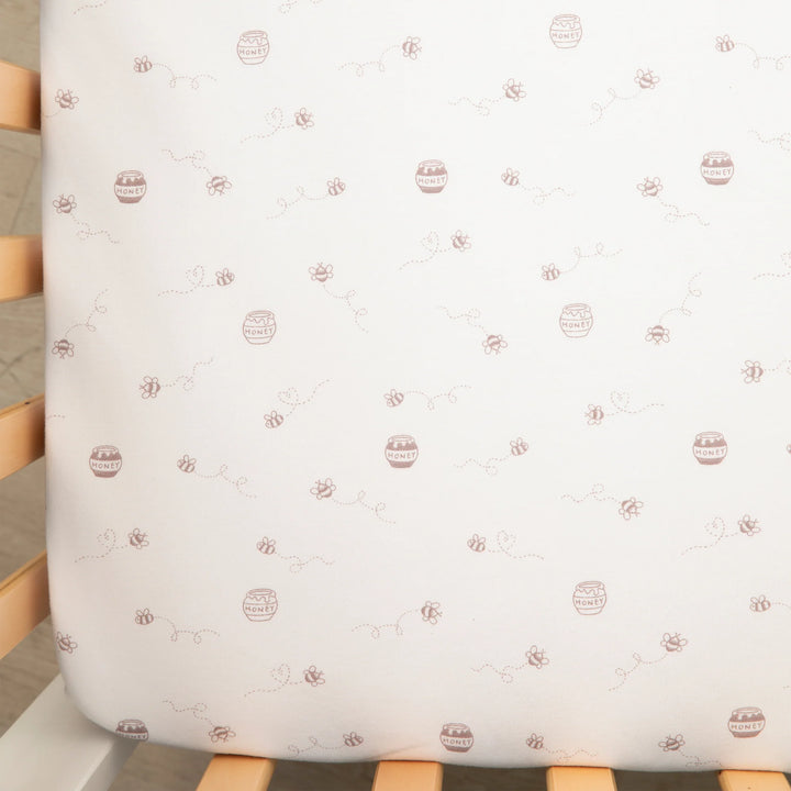 Cot Fitted Sheets 2 Pack - Cuddly Bear