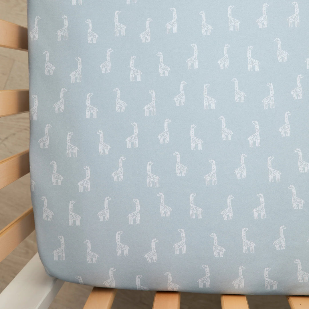 Organic Jersey Cot Fitted Sheets 2 Pack - Wild Safari
