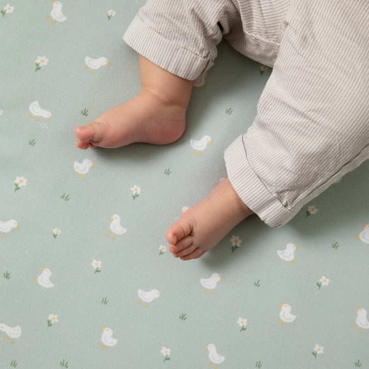 Bedside Bassinet/ Co Sleeper Fitted Sheets 2 Pack - Goosey Goosey