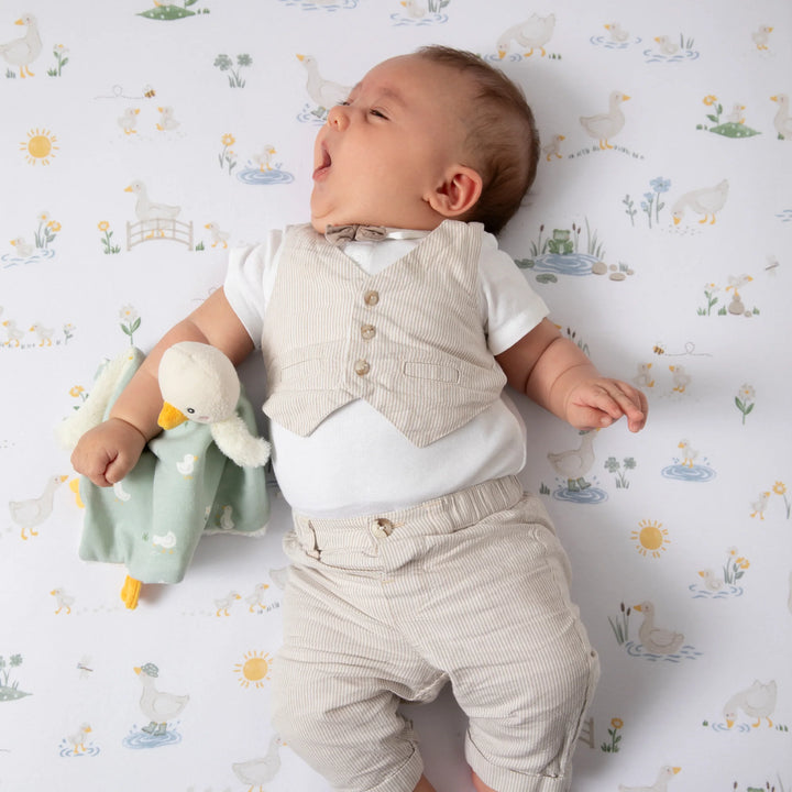 Bedside Bassinet/ Co Sleeper Fitted Sheets 2 Pack - Goosey Goosey