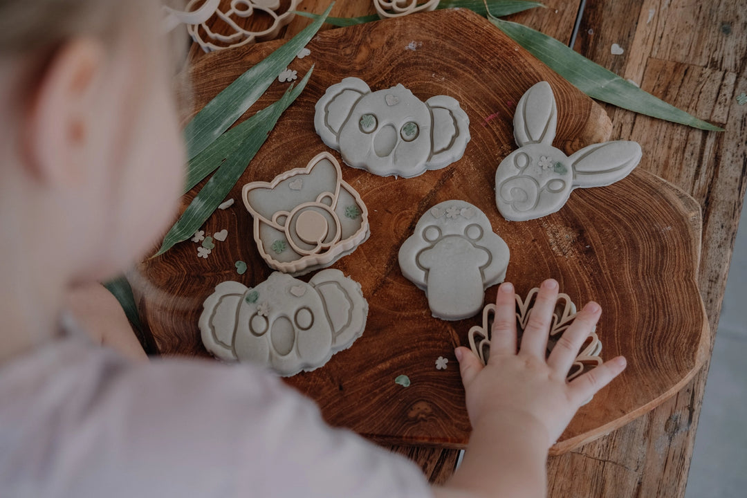 Kinfolk Pantry Playdough/Sensory Play Eco Cutter™ Set - Aussie Animals