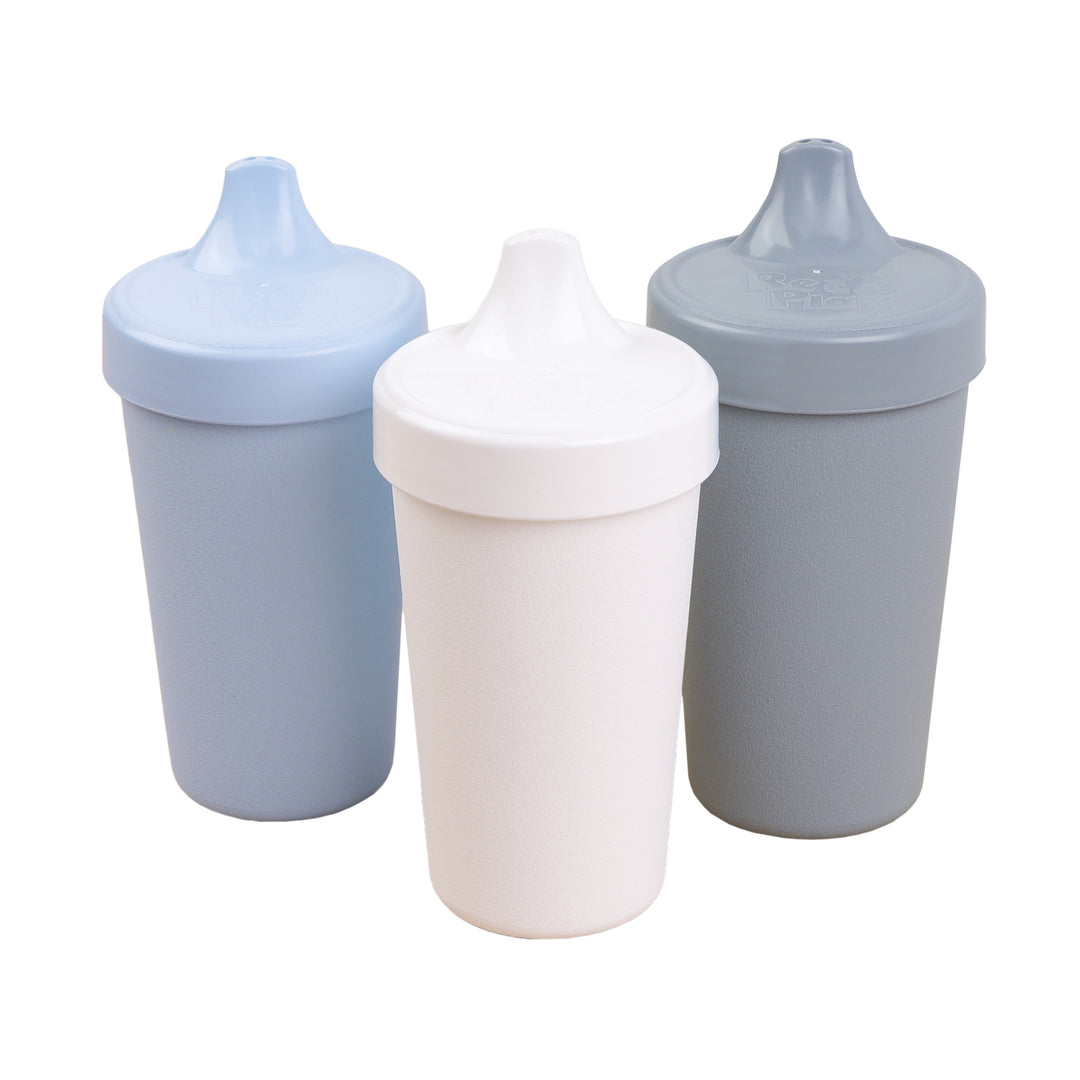 Re-Play 12 Piece Bundle Set with Sippy Cups - Arctic Pastels